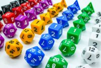 1. opaque solid RPG dice set- dice supplier- Xmotgame (7)