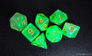 2-Color translucent dice- Dice manufacturers Xmotgame-8432