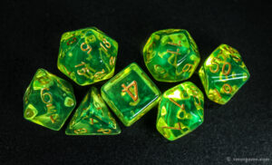 2-Color translucent dice- Dice manufacturers Xmotgame-8432