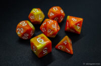 2 Colors Opaque Acrylic Dice Sets Xmotgame 5