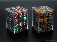 Acrylic transparent dice box chessex dice cube 2