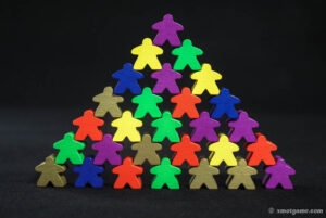 Materials used for board games