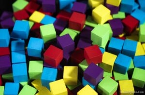 Materials used for board games