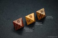 Wooden Polyhedral DND D8 Dice