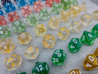 Clear color Acrylic dice Xmotgame 2