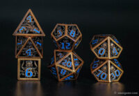 Cthulhu hollow metal dice 1