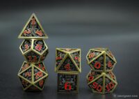 Cthulhu hollow metal dice