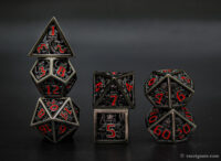 Cthulhu hollow metal dice