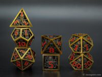 Cthulhu hollow metal dice