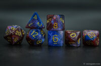 Glitter 3-color acrylic dice