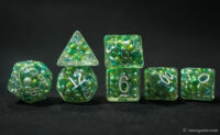 Custom dnd dice Resin filled type 4