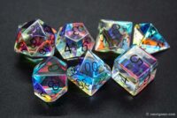 Custom dnd gemstone dice set 119