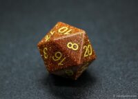 Custom d20 dice