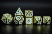 Custom metal dice sets for DND RPG and tabletop games 113