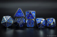 Custom metal dice sets for DND RPG and tabletop games 137