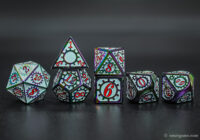 Custom metal dice sets for DND RPG and tabletop games 146