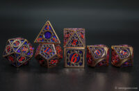 Custom metal dice sets for DND RPG and tabletop games 149