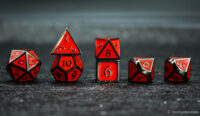 Custom metal dice sets for DND RPG and tabletop games 2