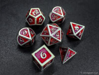 Custom metal dice sets for DND RPG and tabletop games 21