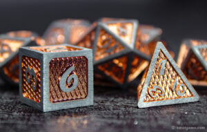 Dragon Scale Metal Dice Sets