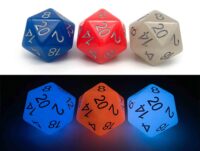 Custom D20 Resin Dice