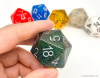 Custom D20 Resin Dice