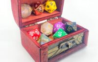 Dice Treasure Chests Retro Style