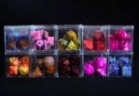 Acrylic transparent dice box