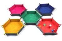 Dice tray hexagonal