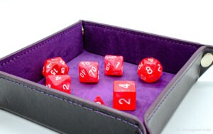 Dice tray hexagonal