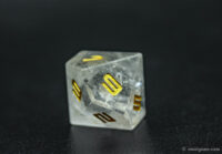 Engraved Gemstone D10 Dice 2