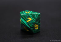 Engraved Gemstone D10 Dice 5