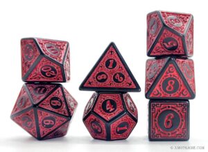 Runes RPG dice set