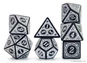 Runes RPG dice set