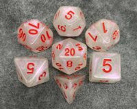 Glitter Acrylic Dice Custom Dice Set