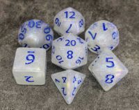 Glitter Acrylic Dice Custom Dice Set