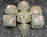 Glitter Acrylic Dice Custom Dice Set