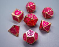 Heart-shaped dice