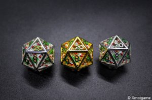 Hollow metal dice set 79 min