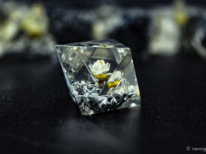 Flower And Gravel Style Dice