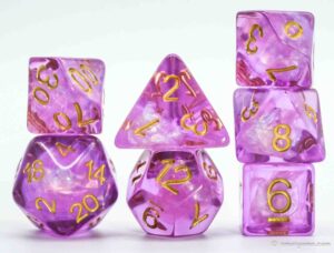 Sharp-edged dice