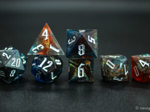 2-color Sharp-edged Acrylic Dice