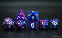 2-color Sharp-edged Acrylic Dice