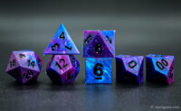 2-color Sharp-edged Acrylic Dice