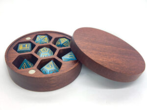 Wooden Dice Box