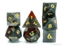 Gemstone Dice African Bloodstone made by XMOT 4