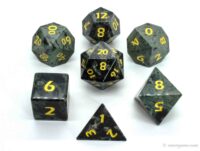 Gemstone dice Kambaba Jasper made by XMOT 2 scaled