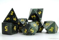 Gemstone dice Kambaba Jasper made by XMOT 4