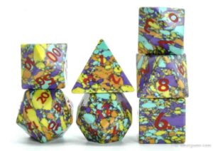 Gemstone dice customized made by XMOT 3