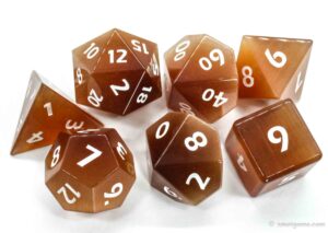 Cat's Eye Stone Dice